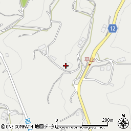 長崎県西海市西彼町平山郷1794-7周辺の地図