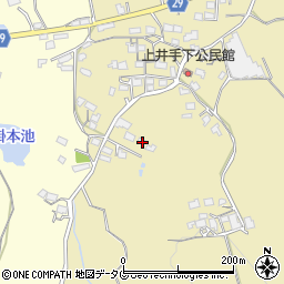 熊本県荒尾市上井手561周辺の地図
