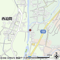 熊本県菊池市東迫間71周辺の地図