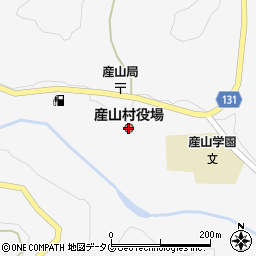 熊本県阿蘇郡産山村周辺の地図