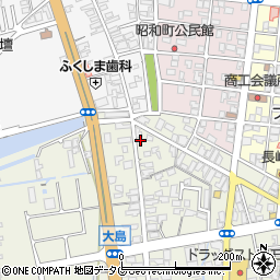 熊本県荒尾市大島1046周辺の地図