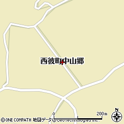 長崎県西海市西彼町中山郷周辺の地図