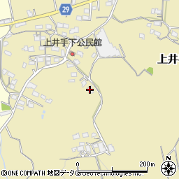 熊本県荒尾市上井手529周辺の地図