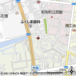 熊本県荒尾市大島1039周辺の地図