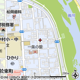 高知県四万十市中村東町周辺の地図