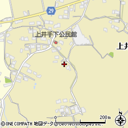熊本県荒尾市上井手528周辺の地図