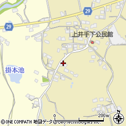 熊本県荒尾市上井手559周辺の地図