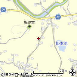 熊本県荒尾市本井手926周辺の地図