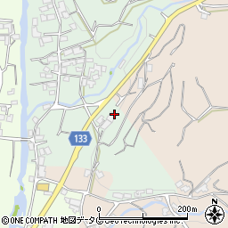 熊本県菊池市東迫間1254-2周辺の地図