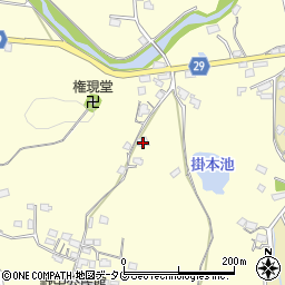 熊本県荒尾市本井手908周辺の地図