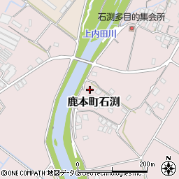 熊本県山鹿市鹿本町石渕601周辺の地図
