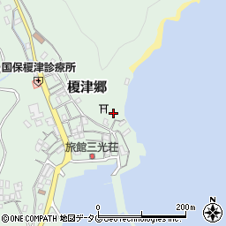 長崎県南松浦郡新上五島町榎津郷184周辺の地図