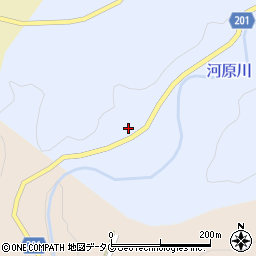 熊本県菊池市原2091周辺の地図