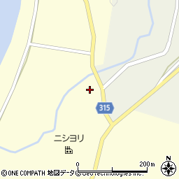 熊本県玉名郡和水町竈門周辺の地図