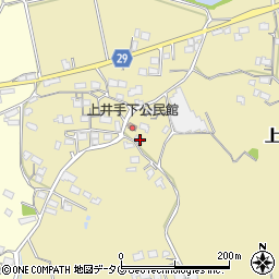 熊本県荒尾市上井手520周辺の地図
