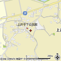熊本県荒尾市上井手522周辺の地図