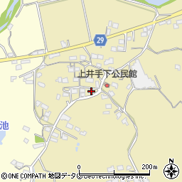 熊本県荒尾市上井手499周辺の地図