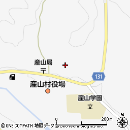 熊本県阿蘇郡産山村山鹿467周辺の地図