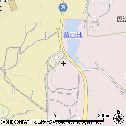 熊本県荒尾市平山1377周辺の地図