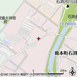 熊本県山鹿市鹿本町石渕1180周辺の地図