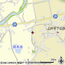 熊本県荒尾市上井手457周辺の地図