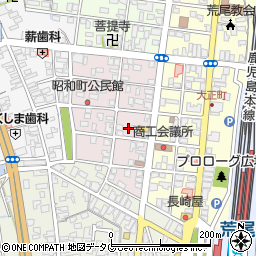 熊本県荒尾市昭和町4-4周辺の地図