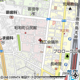 熊本県荒尾市昭和町4周辺の地図