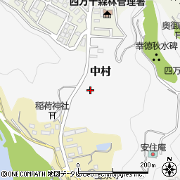 〒787-0005 高知県四万十市中村（桂山団地）の地図