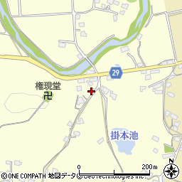 熊本県荒尾市本井手1047周辺の地図