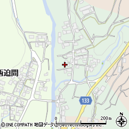熊本県菊池市東迫間12周辺の地図