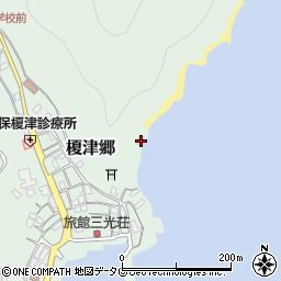 長崎県南松浦郡新上五島町榎津郷183周辺の地図