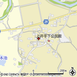 熊本県荒尾市上井手497周辺の地図