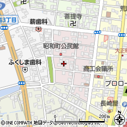 熊本県荒尾市昭和町5周辺の地図