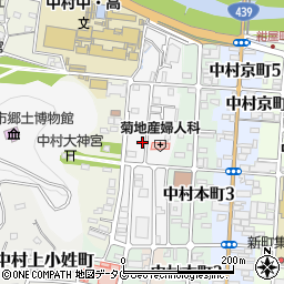 高知県四万十市中村桜町18周辺の地図
