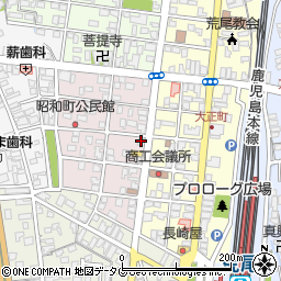 熊本県荒尾市昭和町4-21周辺の地図