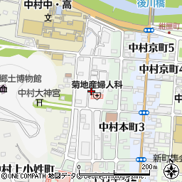 高知県四万十市中村桜町周辺の地図