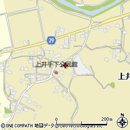 熊本県荒尾市上井手517周辺の地図