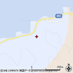 大分県佐伯市片神浦1293周辺の地図