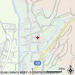 熊本県菊池市東迫間54周辺の地図