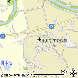 熊本県荒尾市上井手487周辺の地図