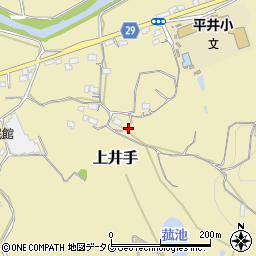 熊本県荒尾市上井手1002周辺の地図