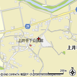 熊本県荒尾市上井手515周辺の地図