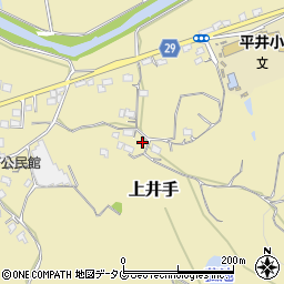熊本県荒尾市上井手1007周辺の地図