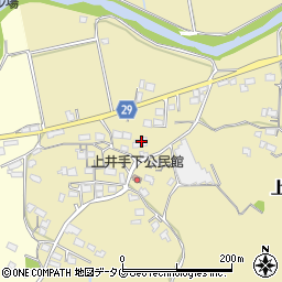 熊本県荒尾市上井手512周辺の地図