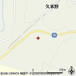 熊本県玉名郡和水町久米野156周辺の地図