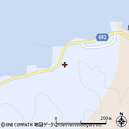 大分県佐伯市片神浦1343周辺の地図