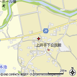 熊本県荒尾市上井手508周辺の地図