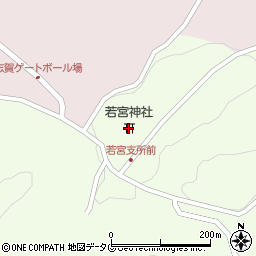 若宮神社周辺の地図