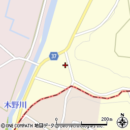 熊本県山鹿市菊鹿町木野665周辺の地図