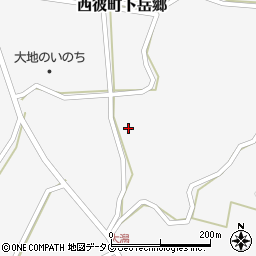 長崎県西海市西彼町下岳郷1882周辺の地図